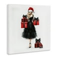 thumbnail image 3 of Stupell Industries Art Deco Fashionable Holiday Shopping Canvas Art, 36 x 36, by Amanda Greenwood, 3 of 8