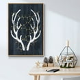 thumbnail image 5 of Antlers & Lights - Framed Gallery Wrapped Holiday Canvas - 17 x 25 - Natural Wood Frame, 5 of 8