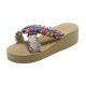 thumbnail image 2 of Zapatillas con punta abierta para mujer, sandalias cómodas, informales, cómodas, para la playa Wmkox8yii ytu5532, 2 of 7