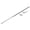 Silver, variant on M Buder Universal Motorcycle Auto Flagpole Rear Seat Luggage Rack Mount Flag Pole Accessory (22.4 in / 57 cm) Silver