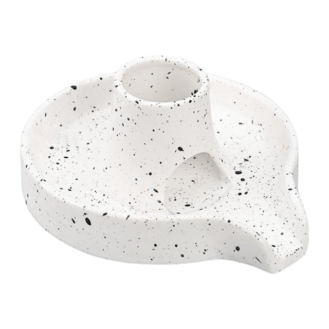 Incienso quemador de smude smude smude escritorio de mesa de mesa decoraciones cerámica censurador de cerámica palo soporte para la sala de la 15.5cmx5cm