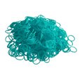 thumbnail image 2 of 600 Refillable TURQUOISE Rubber Loom Band for Bracelet Necklace DIY, 2 of 3