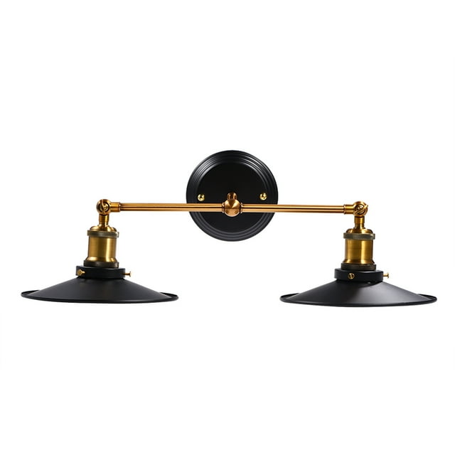 Portalámparas Vintage Industrial E27, Casquillo de Luz de Hierro Con Acabado Enchapado, Ambiente Románico para Sala de Estar, Dormitorio, Vestíbulo, Decret de