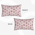 thumbnail image 4 of Kdxio Cotton Pillow Cases 16"x24" Pillowcases,Soft and Breathable Bedroom Pillow Cases-Strawberry Cake, 4 of 8