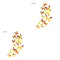 thumbnail image 4 of facefd 1/2/3/5 TureClos 12pcs Wall Stickers PVC Simulation Insect Wall Decals Waterproof Wallpapers for Home Decoration Yellow 2PCS, 4 of 6