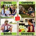 thumbnail image 7 of Portable Lunch Cooler Bag Folding Insulation Picnic Ice Pack Food Thermal Bag Drink Carrier Insulated Bag Beer Delivery Bag, 7 of 7