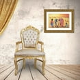 thumbnail image 3 of Unknown 32x23 Gold Ornate Wood Framed with Double Matting Museum Art Print Titled - Crops, 3 of 4