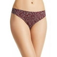 thumbnail image 4 of CALVIN KLEIN Intimates Burgundy Star Thong Underwear S, 4 of 7