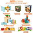 thumbnail image 2 of Montessori Toys WOODMAM para niños mayores de 1 año con caja educativa, 2 of 7
