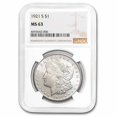 thumbnail image 1 of 1921-S Morgan Dollar MS-63 NGC, 1 of 3