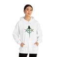 thumbnail image 4 of Dark Blue Cross Hoodie, 4 of 9