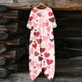 thumbnail image 5 of Blmnix Dress Women Boho Dresses Popover Mumu Dresses Under Dress Short Sleeve Maxi V-Neck with Pockets Dresses for Women Casual,XXL, 5 of 6