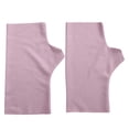 thumbnail image 5 of Bmisegm Gloves for Women Summer Ice Silk Half Finger Breathable Thin Sun Blocking Driving Cycling Outdoor Mittens Light Purple, 5 of 5