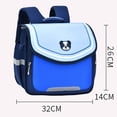 thumbnail image 2 of Weebloom Cute School Backpack For Toddler Boys Girls Kindergarten Lightweight Casual Daypack Bookbag Elementary Middle School Blue, 2 of 2