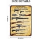 thumbnail image 2 of Guerra de Vietnam - Ejército y armas individuales, letreros militares de metal vintage, 20 x 30 cm, 2 of 7