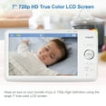 thumbnail image 3 of VTech 7" High Definition Remote Access 1080p Pan & Tilt Baby Video Monitor, RM7866HD, White, 3 of 13