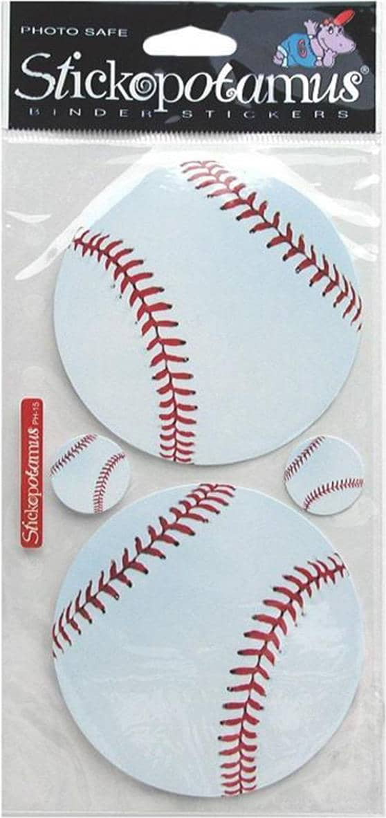 Baseball Stickers - Theme - Walmart.com