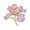 Purple, variant on Versatile Floral Shaped Brooch Pin Stylish Peony Charm With Detailed Enamel