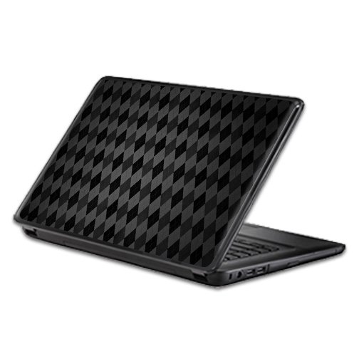 Skin Decal Wrap Compatible With Universal Universal Laptop Black Argyle