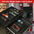 thumbnail image 5 of Tool Box Organizer Tray Divider Set, Extra Large Toolbox Trays, Tool Box Organizers and Storage Kit, Rolling Tool Chest Drawer Bins, Hardware Screwdrivers Pliers Organization, 6pcs, 5 of 9
