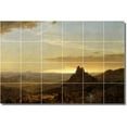 thumbnail image 1 of Ceramic Tile Mural-Frederic Church Landscapes Painting 204. 25.5" w x 17" h using (24) 4.25 x 4.25 ceramic tiles, 1 of 3