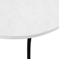 thumbnail image 5 of Manor Park Mid Century Modern 3 Leg Coffee Table, Faux White Marble, 5 of 7