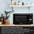 thumbnail image 2 of Magic Chef Countertop Microwave with 6 Cook Modes & 11 Power Levels, Black, 2 of 10