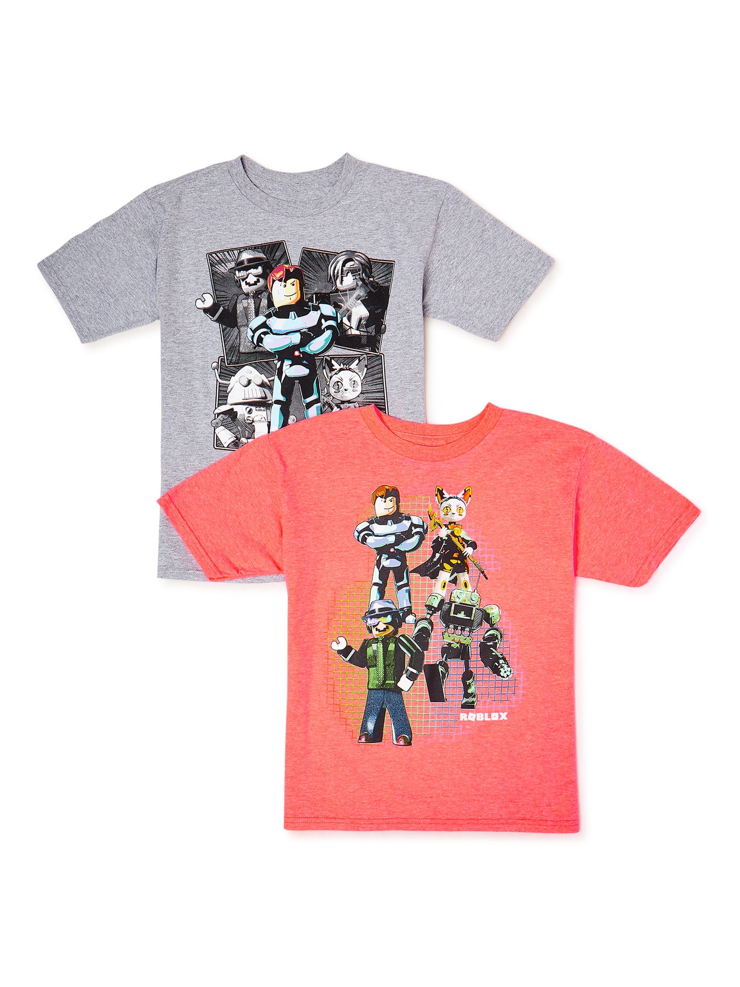Teens Novelty Tops Fashion Youth Funny Tee Shirts Crewneck T-Shirt for Kids/Girls/Boys Roblox Shirts Boys T-Shirts