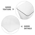 thumbnail image 3 of OUNONA Crystal Clear Desktop Turtle Tank Plastic Aquarium for Small Fish and Reptile Enclosures, 3 of 8