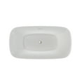 thumbnail image 7 of Dreamline Btadx3259c Ascend 59" Free Standing Acrylic Soaking Tub - White, 7 of 7