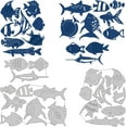 thumbnail image 2 of 3Pcs Fish Cutting Dies Fish Embossing Stencils Template Die Cut Set for Card Scrapbooking and DIY Craft Album Paper Card Decor 0.8mm Thick, 2 of 9