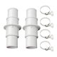 thumbnail image 4 of 2 piezas de acoplamiento para conector de manguera de piscina profesional para piscinas elevadas con Blanco, 4 of 9