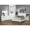 thumbnail image 2 of Felicity Rectangle Dresser Mirror Glossy White, 2 of 4