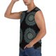 thumbnail image 3 of Fotbe Mandala Men's Camiseta sin Mangas Estampada para Hombres, Playera Casual para Gimnasio, Entrenamiento, Playa-Small, 3 of 7