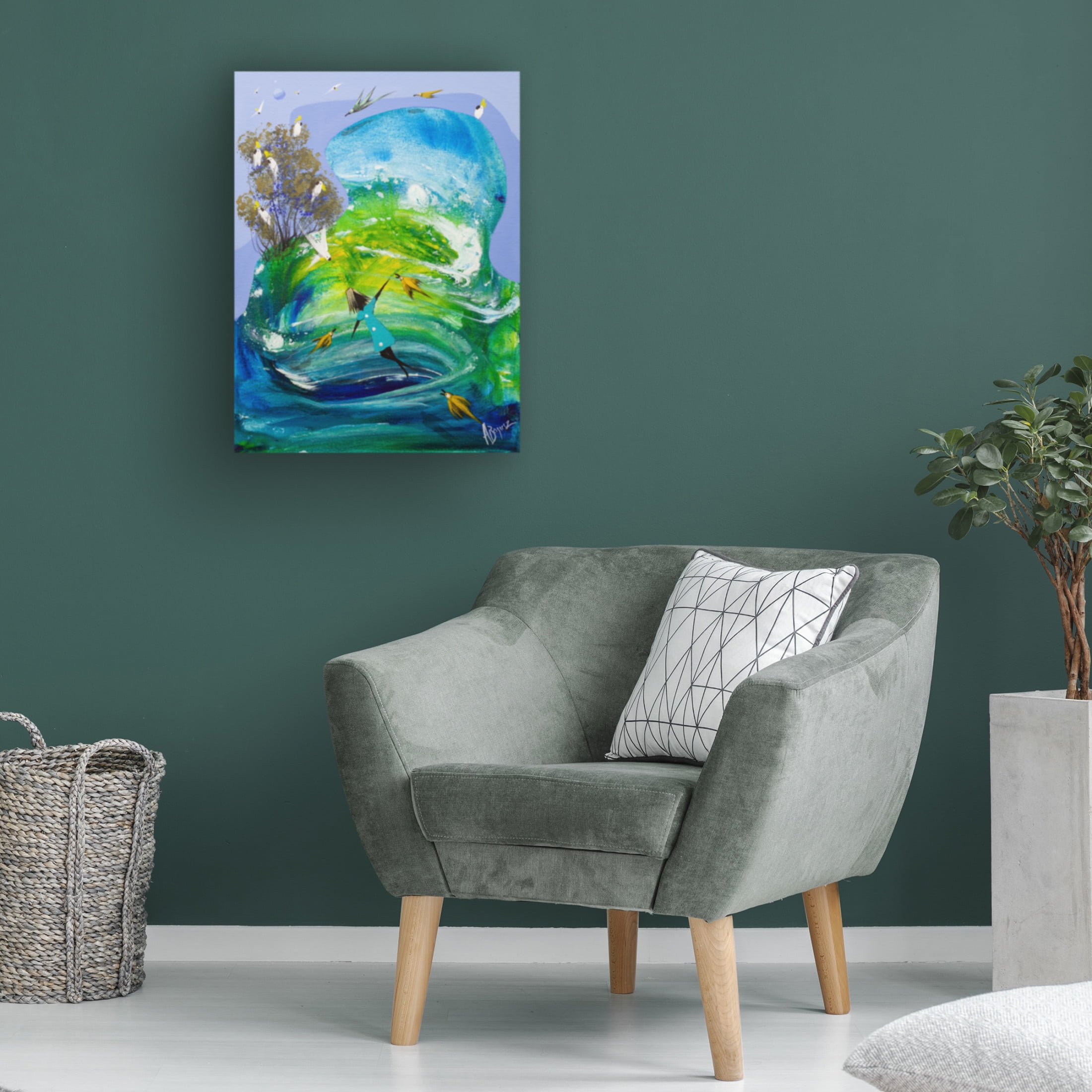 Trademark Fine Art Adam Bogusz  A new beginning Canvas Wall Art
