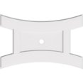 thumbnail image 1 of Ekena Millwork CMP36X24HN-02000 2 in. ID x 7.75 in. Rectangle Haven Architectural Grade PVC Contemporary Ceiling Medallion, 1 of 7