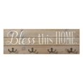 thumbnail image 1 of Stratton Home Decor S11578 Bless this Home Wood Hooks, 1 of 4