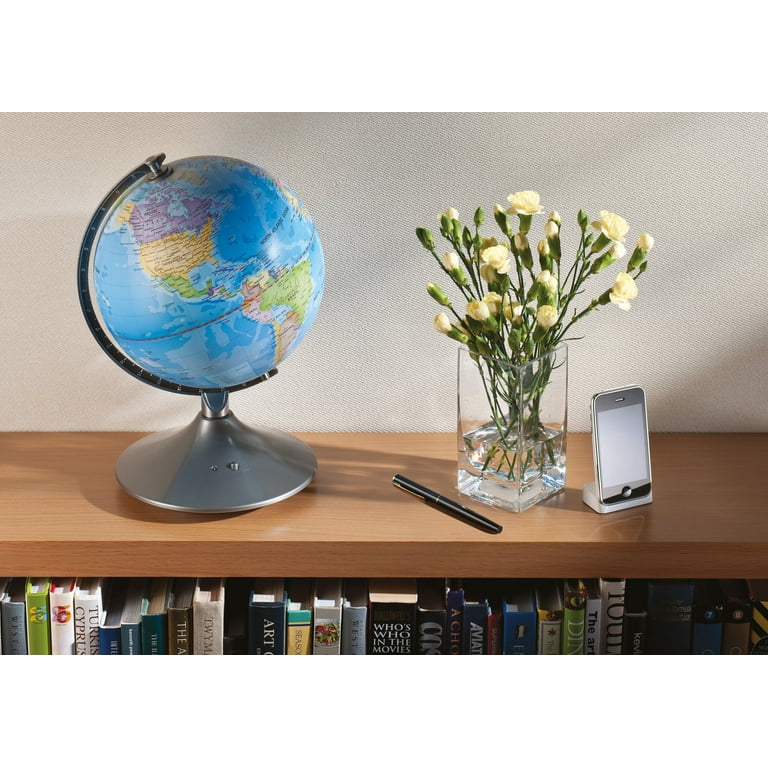 Brainstorm 2 In 1 Blue Globe - Earth And Constellations Stem Toy Magically Transforms In The Dark