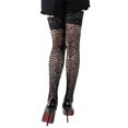 thumbnail image 4 of Calcetines de malla para mujer VISgogo, medias sexys de malla de encaje transparente, pantimedias huecas, negro VISgogo moda, 4 of 6