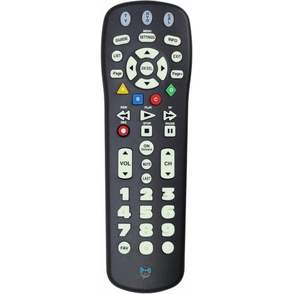 TV Remote Control UR3-SR3S Big Button Remote Control Replacement for Spectrum Set-top Cable Boxes