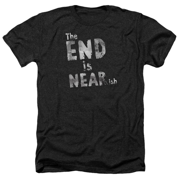 - The End Is Near Ish - Heather Short Sleeve Shirt - X-Large