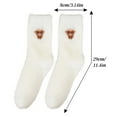thumbnail image 3 of Calcetines gruesos y cálidos de invierno para mujer, con forro polar, hasta media pantorrilla | Calcetines suaves y cómodos para dormir | Calcetines térmicos de moda para el frío | Calcetines, 3 of 6