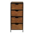 thumbnail image 4 of Clermont Storage Cabinet with 4 Drawers in Walnut Finish Fully Assembled, 4 of 8