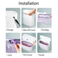 thumbnail image 5 of PantryAid Motion Sensor Trash Can 3Gal | Small Trash Can for Bathroom |Touch-Free Odorless Kitchen Garbage Can | Perfect for Home Bathroom & Kitchen Organic Waste 11Ltr, 5 of 5