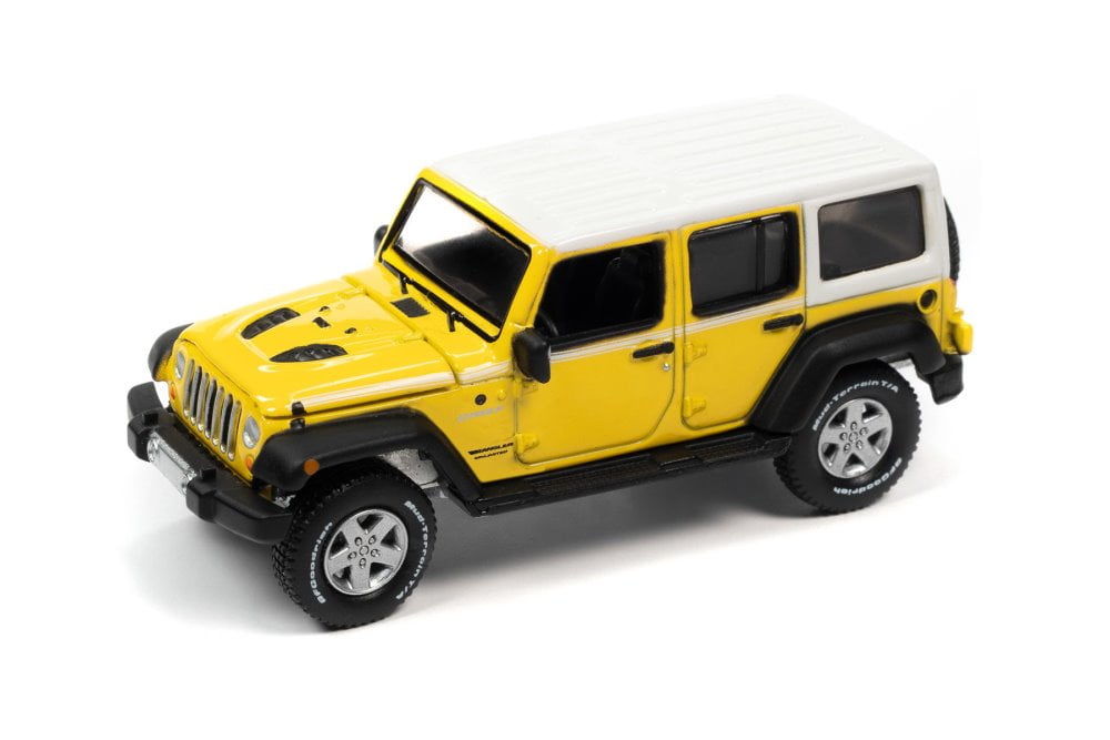 Auto World 1:64 Jeep Wrangler Rubicon 2018 Yokohama Geolandar - Miniature Diecast CP7914