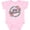 AD-Pink, variant on Inktastic Big Cousin with Flower Circle Girls Baby Bodysuit