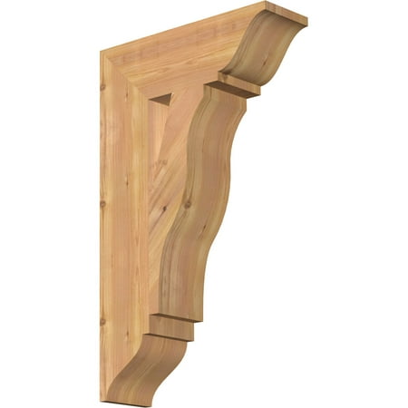 

Ekena Millwork 5 1/2 W x 18 D x 30 H Funston Traditional Smooth Bracket Western Red Cedar