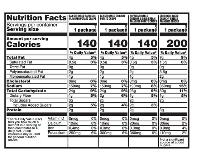 Frito-Lay Baked Mix Chips, Variety Pack, 30 ct.