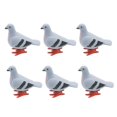 thumbnail image 1 of 6pcs Adorable Wind Up Pigeon Simulation Toy for Home & Office Decoration – Fun and Engaging Clockwork Plaything, 1 of 4