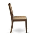 thumbnail image 5 of East West Furniture Xtenczar Modern Dining Chairs in Walnut (Set of 2), 5 of 7